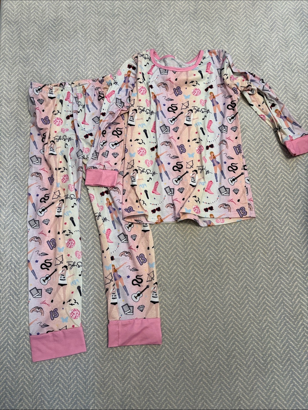 Taylor Swift Inspired Bamboo/Cotton Pajama Set